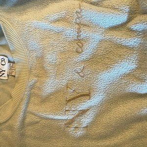 NY & COMPANY VINTAGE SWEATSHIRT - VERY LIGHT GREEN - LARGE